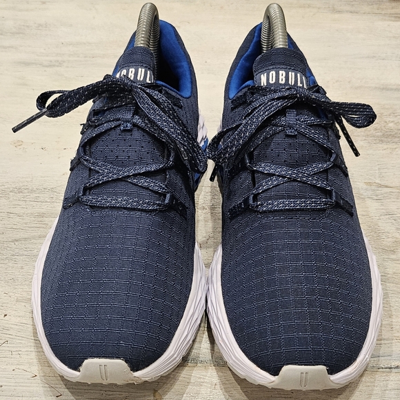 NOBULL Allday Ripstop Athletic Shoes Sneakers Navy Blue - Women's Size 7.5